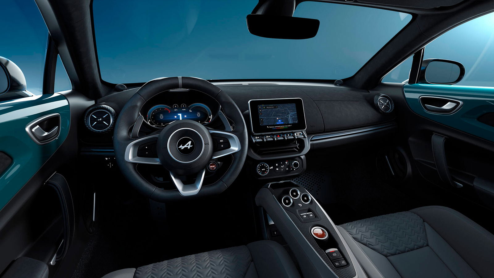 Alpine A110 GTS interior